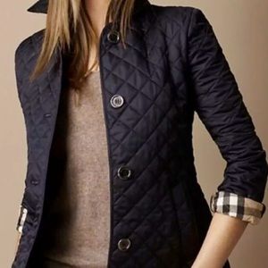 Burberry Brit Frankby Quilted Jacket Size SMALL